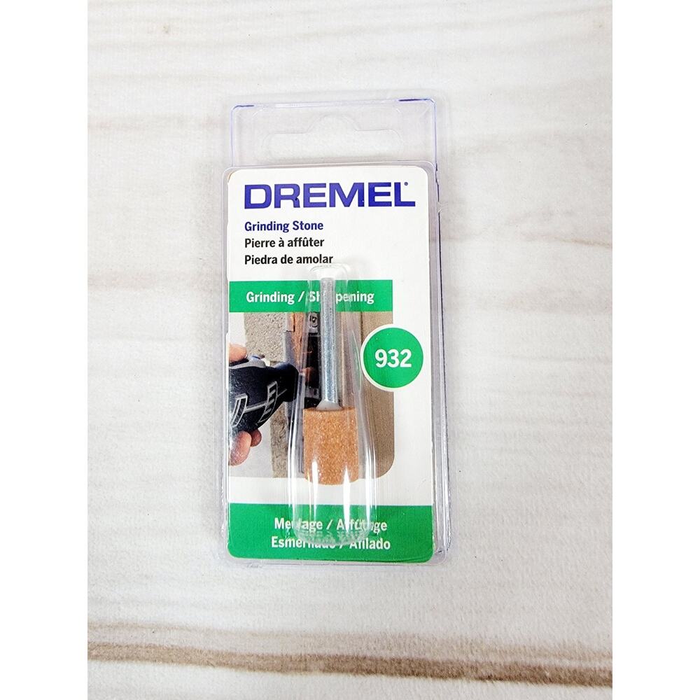 Dremel 932 Aluminum Oxide Grinding Stone 3/8" Stone (1/8" Shaft) NEW